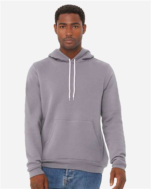 BELLA + CANVAS Unisex Sponge Fleece Hoodie Sweatshirt 3719 - Storm