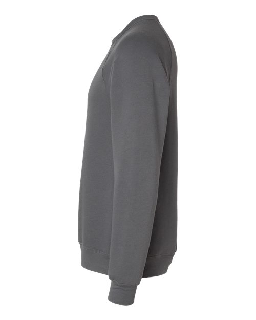 BELLA + CANVAS Unisex Sponge Fleece Raglan Crewneck Sweatshirt 3901 - Asphalt