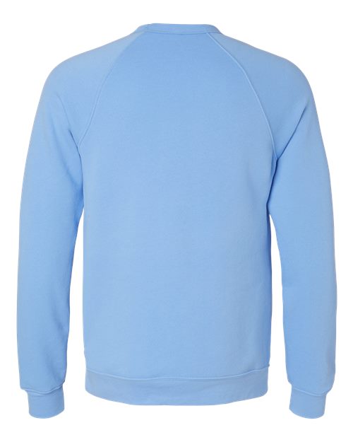 BELLA + CANVAS Unisex Sponge Fleece Raglan Crewneck Sweatshirt 3901 - Carolina Blue