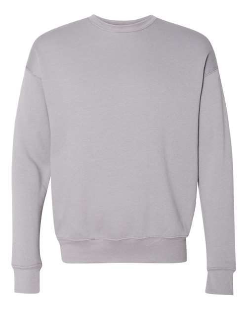 BELLA + CANVAS Unisex Sponge Fleece Drop Shoulder Crewneck Sweatshirt 3945 - Storm