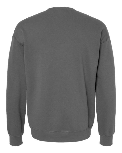 BELLA + CANVAS Unisex Sponge Fleece Drop Shoulder Crewneck Sweatshirt 3945 - Asphalt