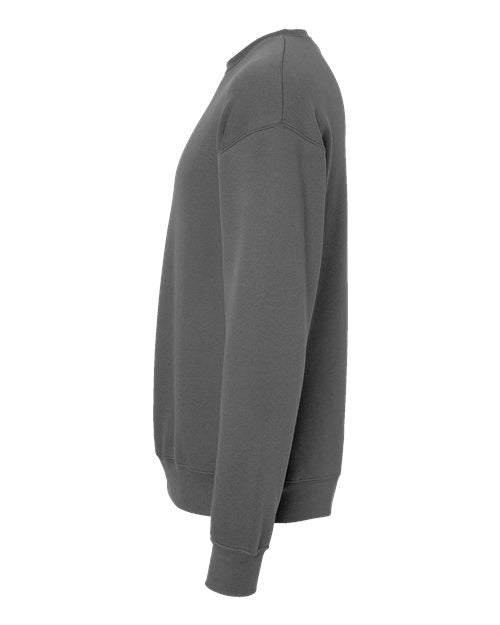 BELLA + CANVAS Unisex Sponge Fleece Drop Shoulder Crewneck Sweatshirt 3945 - Asphalt