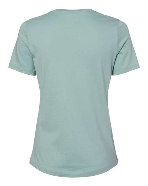 BELLA + CANVAS Women’s Relaxed Jersey Tee 6400 - Dusty Blue