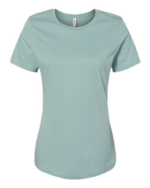 BELLA + CANVAS Women’s Relaxed Jersey Tee 6400 - Dusty Blue