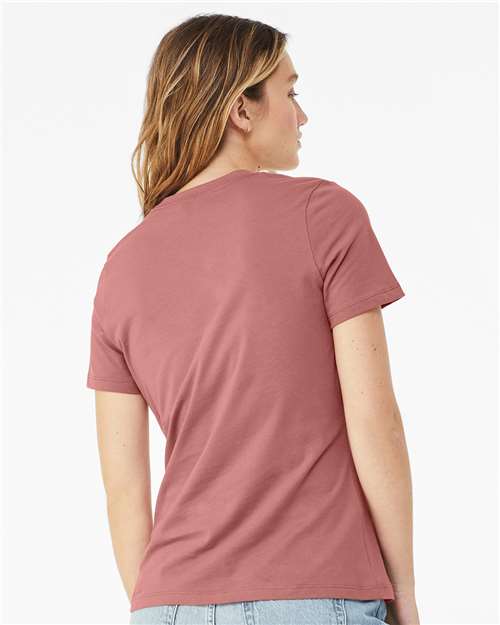 BELLA + CANVAS Women’s Relaxed Jersey Tee 6400 - Mauve