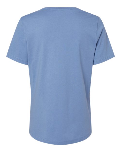 BELLA + CANVAS Women’s Relaxed Jersey Tee 6400 - Carolina Blue