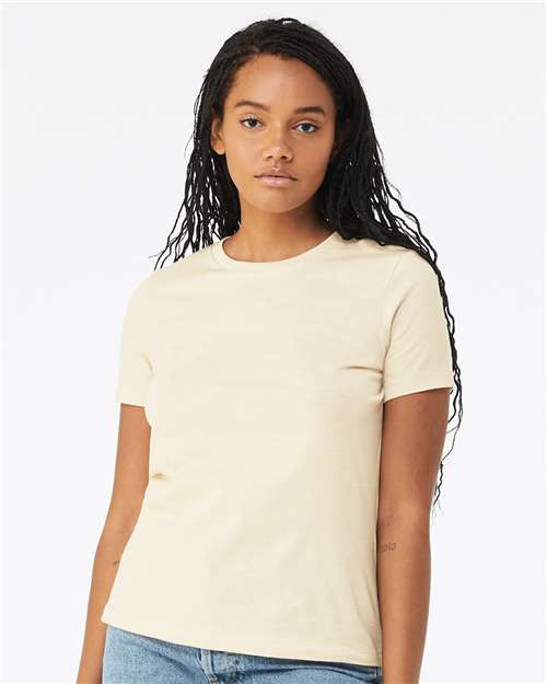 BELLA + CANVAS Women’s Relaxed Jersey Tee 6400 - Natural