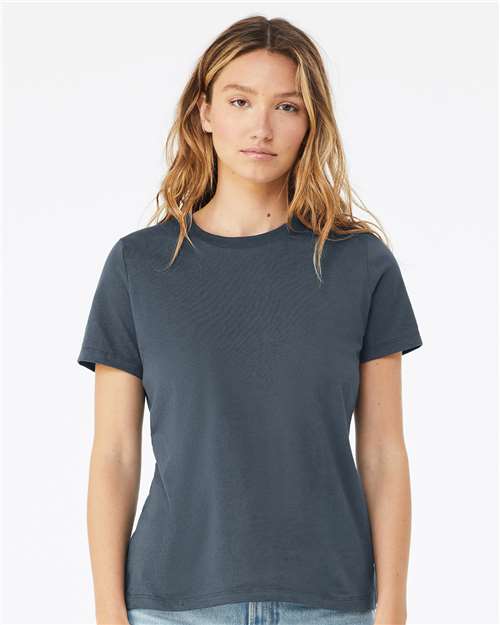 BELLA + CANVAS Women’s Relaxed Jersey Tee 6400 - Vintage Navy