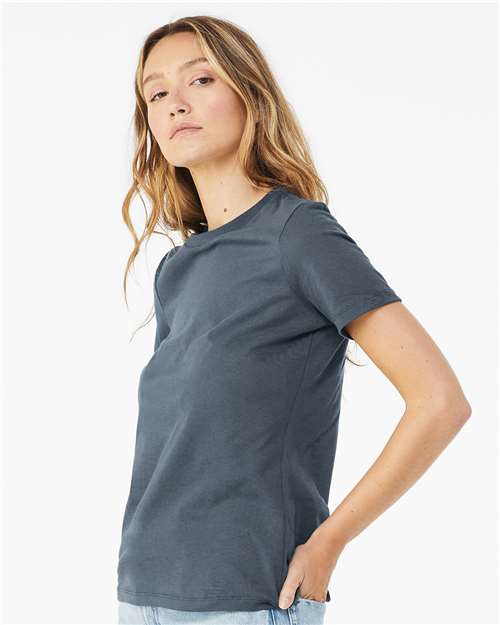 BELLA + CANVAS Women’s Relaxed Jersey Tee 6400 - Vintage Navy