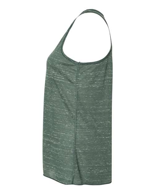 BELLA + CANVAS Women's Flowy Racerback Tank 8800 - Forest Marble