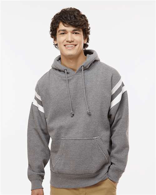 J. America Men's Vintage Athletic Hooded Sweatshirt 8847