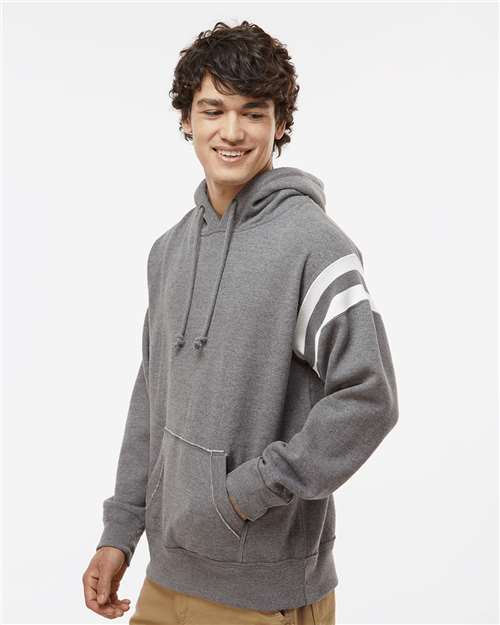 J. America Men's Vintage Athletic Hooded Sweatshirt 8847