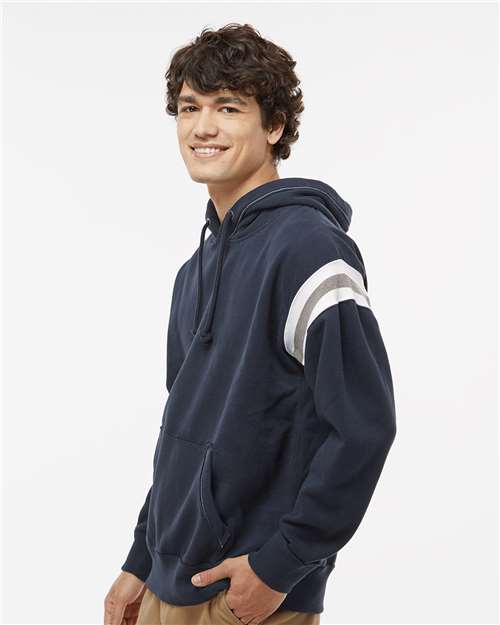 J. America Men's Vintage Athletic Hooded Sweatshirt 8847