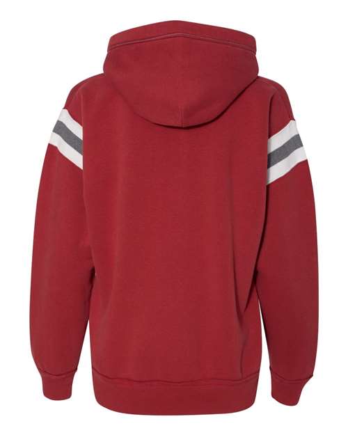 J. America Men's Vintage Athletic Hooded Sweatshirt 8847