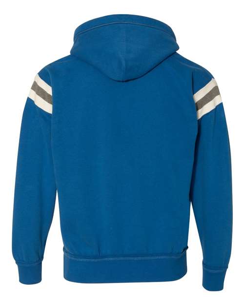 J. America Men's Vintage Athletic Hooded Sweatshirt 8847