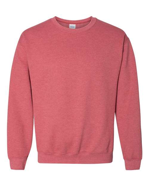 Gildan Unisex Heavy Blend™ Crewneck Sweatshirt 18000 - Heather Scarlet Red