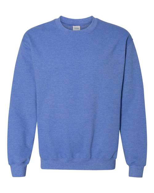 Gildan Unisex Heavy Blend™ Crewneck Sweatshirt 18000 - Heather Deep Royal