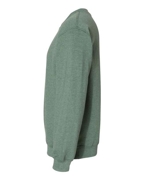 Gildan Unisex Heavy Blend™ Crewneck Sweatshirt 18000 - Heather Dark Green