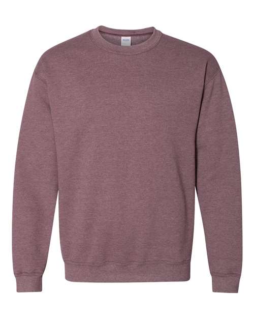 Gildan Unisex Heavy Blend™ Crewneck Sweatshirt 18000 - Heather Dark Maroon