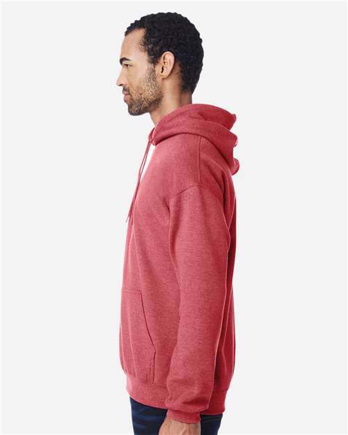 Gildan Unisex Heavy Blend™ Hooded Sweatshirt 18500 - Heather Scarlet Red