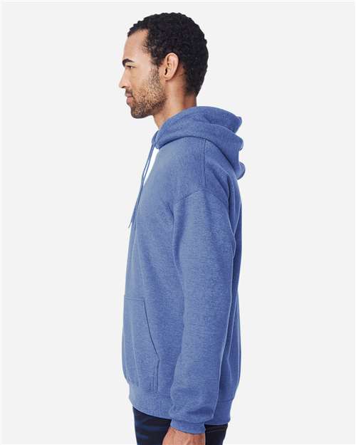 Gildan Unisex Heavy Blend™ Hooded Sweatshirt 18500 - Heather Deep Royal