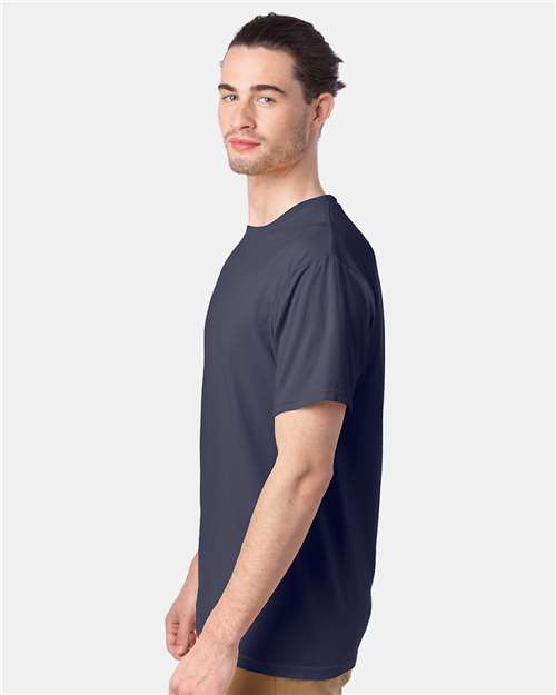 ComfortWash by Hanes Men's Garment-Dyed T-Shirt GDH100 - Anchor Slate