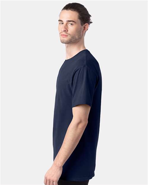 ComfortWash by Hanes Men's Garment-Dyed T-Shirt GDH100 - Navy