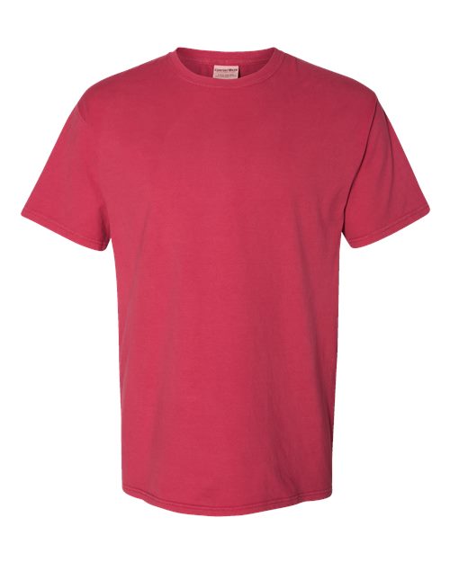 ComfortWash by Hanes Men's Garment-Dyed T-Shirt GDH100 - Crimson Fall