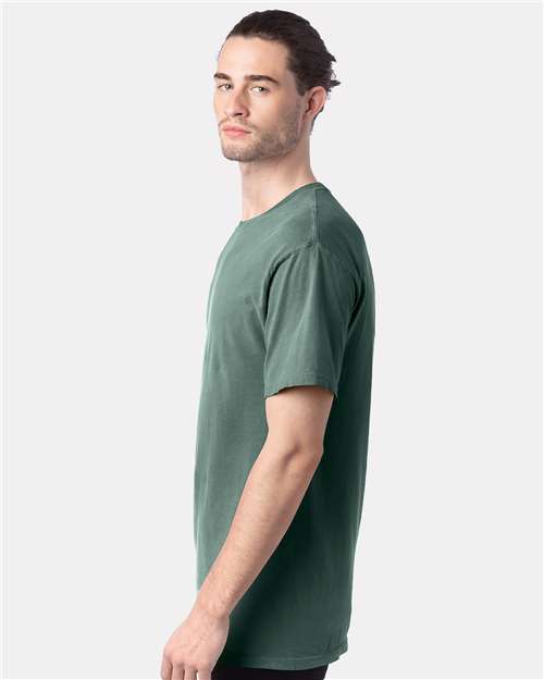 ComfortWash by Hanes Men's Garment-Dyed T-Shirt GDH100 - Cypress Green