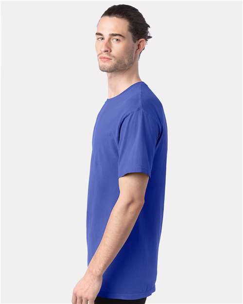 ComfortWash by Hanes Men's Garment-Dyed T-Shirt GDH100 - Deep Forte Blue