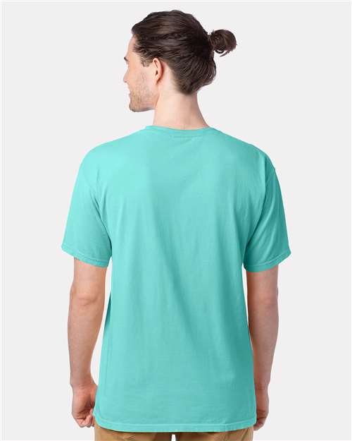 ComfortWash by Hanes Men's Garment-Dyed T-Shirt GDH100 - Mint