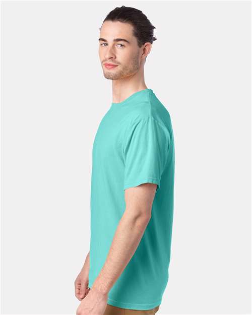 ComfortWash by Hanes Men's Garment-Dyed T-Shirt GDH100 - Mint
