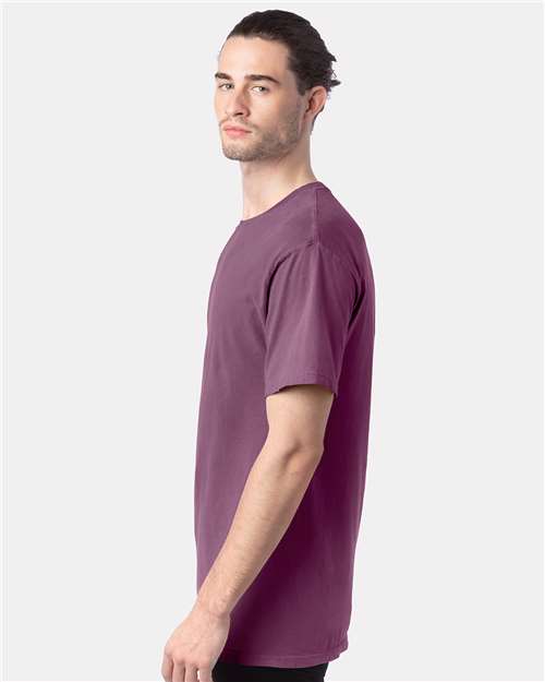 ComfortWash by Hanes Men's Garment-Dyed T-Shirt GDH100 - Purple Plum Raisin