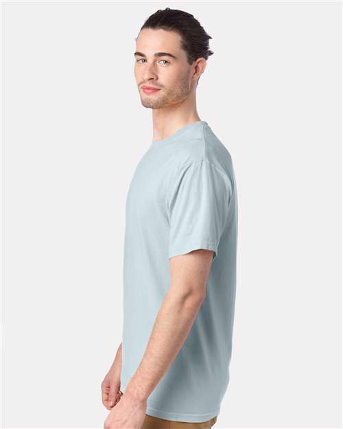 ComfortWash by Hanes Men's Garment-Dyed T-Shirt GDH100 - Soothing Blue