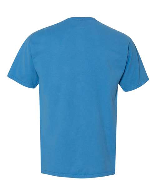 ComfortWash by Hanes Men's Garment-Dyed T-Shirt GDH100 - Summer Sky Blue