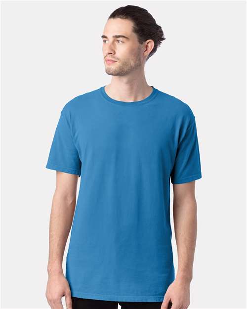 ComfortWash by Hanes Men's Garment-Dyed T-Shirt GDH100 - Summer Sky Blue