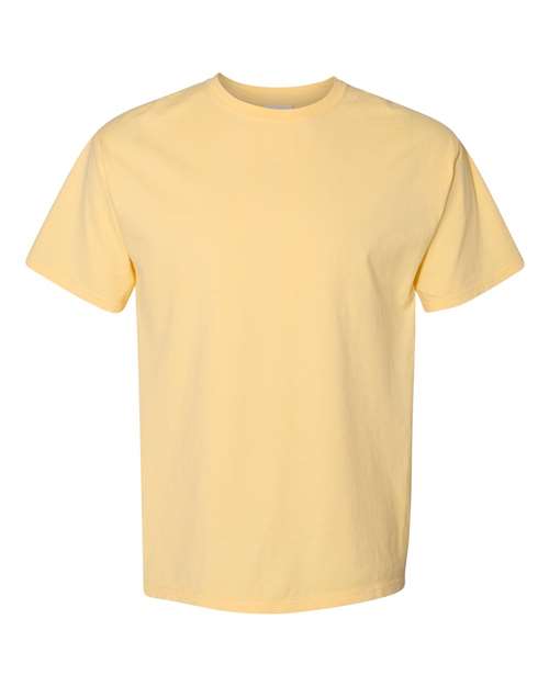 ComfortWash by Hanes Men's Garment-Dyed T-Shirt GDH100 - Summer Squash Yellow