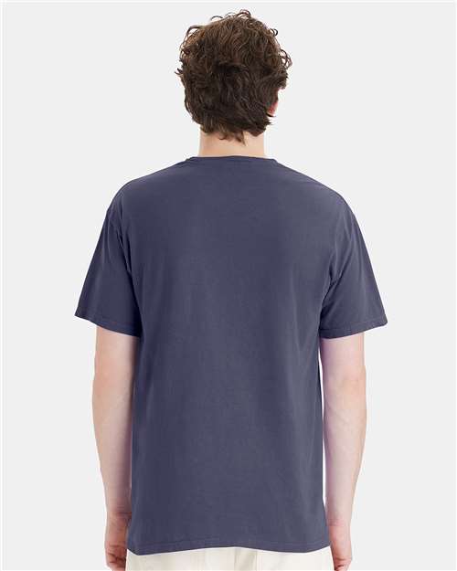 ComfortWash by Hanes Unisex Garment-Dyed Pocket T-Shirt GDH150 - Anchor Slate
