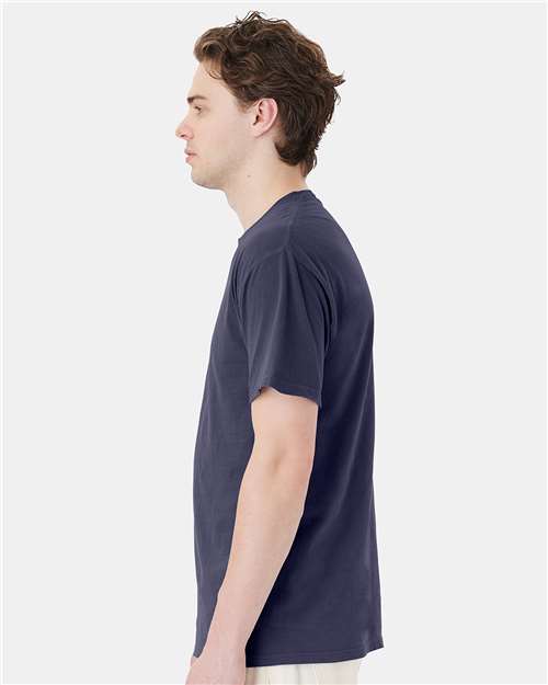ComfortWash by Hanes Unisex Garment-Dyed Pocket T-Shirt GDH150 - Anchor Slate