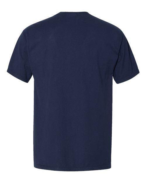 ComfortWash by Hanes Unisex Garment-Dyed Pocket T-Shirt GDH150 - Navy