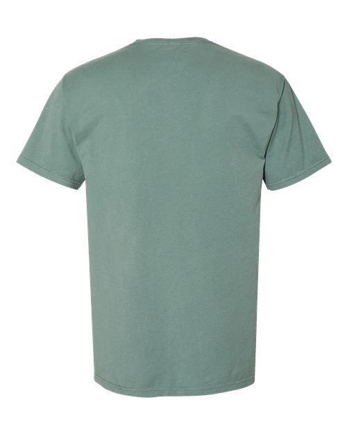 ComfortWash by Hanes Unisex Garment-Dyed Pocket T-Shirt GDH150 - Cypress Green