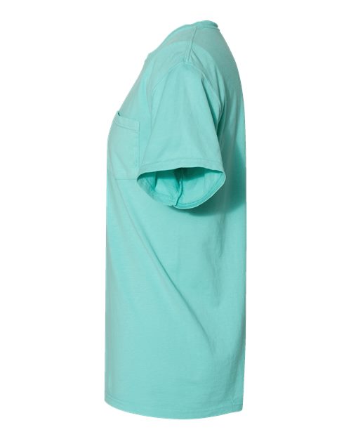 ComfortWash by Hanes Unisex Garment-Dyed Pocket T-Shirt GDH150 - Mint