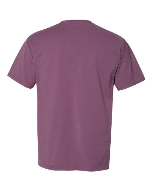 ComfortWash by Hanes Unisex Garment-Dyed Pocket T-Shirt GDH150 - Purple Plum Raisin