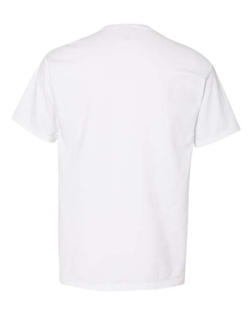 ComfortWash by Hanes Unisex Garment-Dyed Pocket T-Shirt GDH150 - White