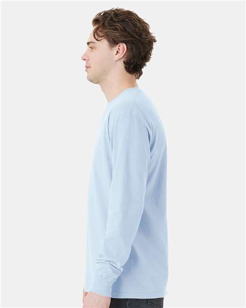 ComfortWash by Hanes Unisex Garment-Dyed Long Sleeve T-Shirt With a Pocket GDH250