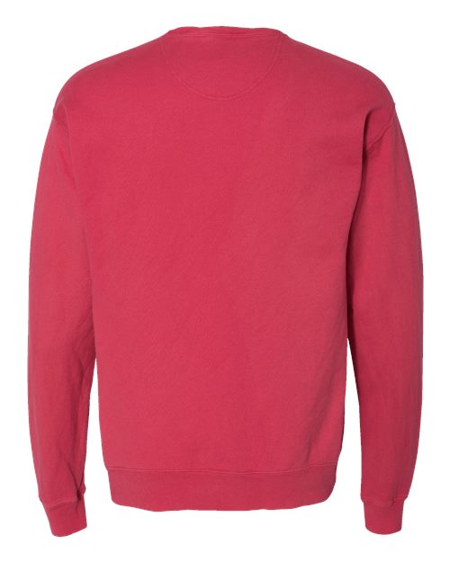 ComfortWash by Hanes Unisex Garment-Dyed Crewneck Sweatshirt GDH400 - Crimson Fall