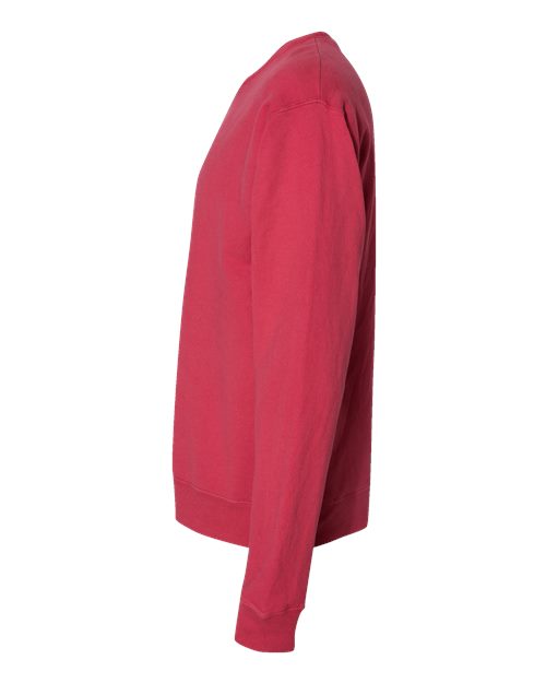 ComfortWash by Hanes Unisex Garment-Dyed Crewneck Sweatshirt GDH400 - Crimson Fall