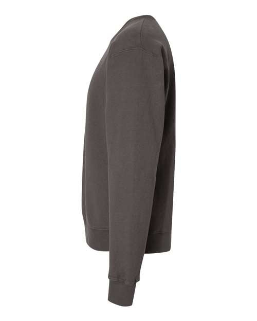 ComfortWash by Hanes Unisex Garment-Dyed Crewneck Sweatshirt GDH400 - New Railroad Grey