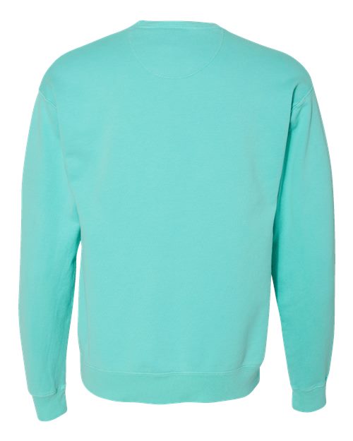 ComfortWash by Hanes Unisex Garment-Dyed Crewneck Sweatshirt GDH400 - Mint