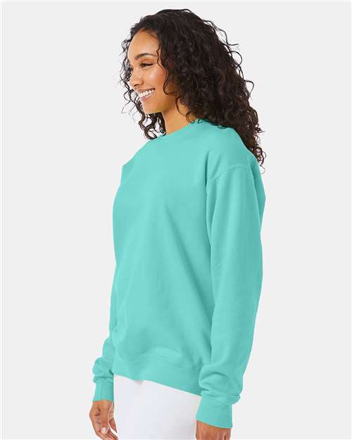 ComfortWash by Hanes Unisex Garment-Dyed Crewneck Sweatshirt GDH400 - Mint